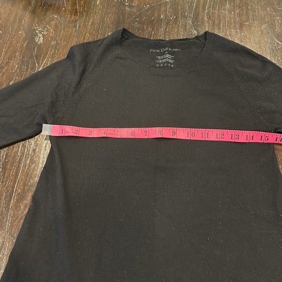 Fine Collection 100% Merino Wool Black Tunic/Dress - Picture 4 of 5